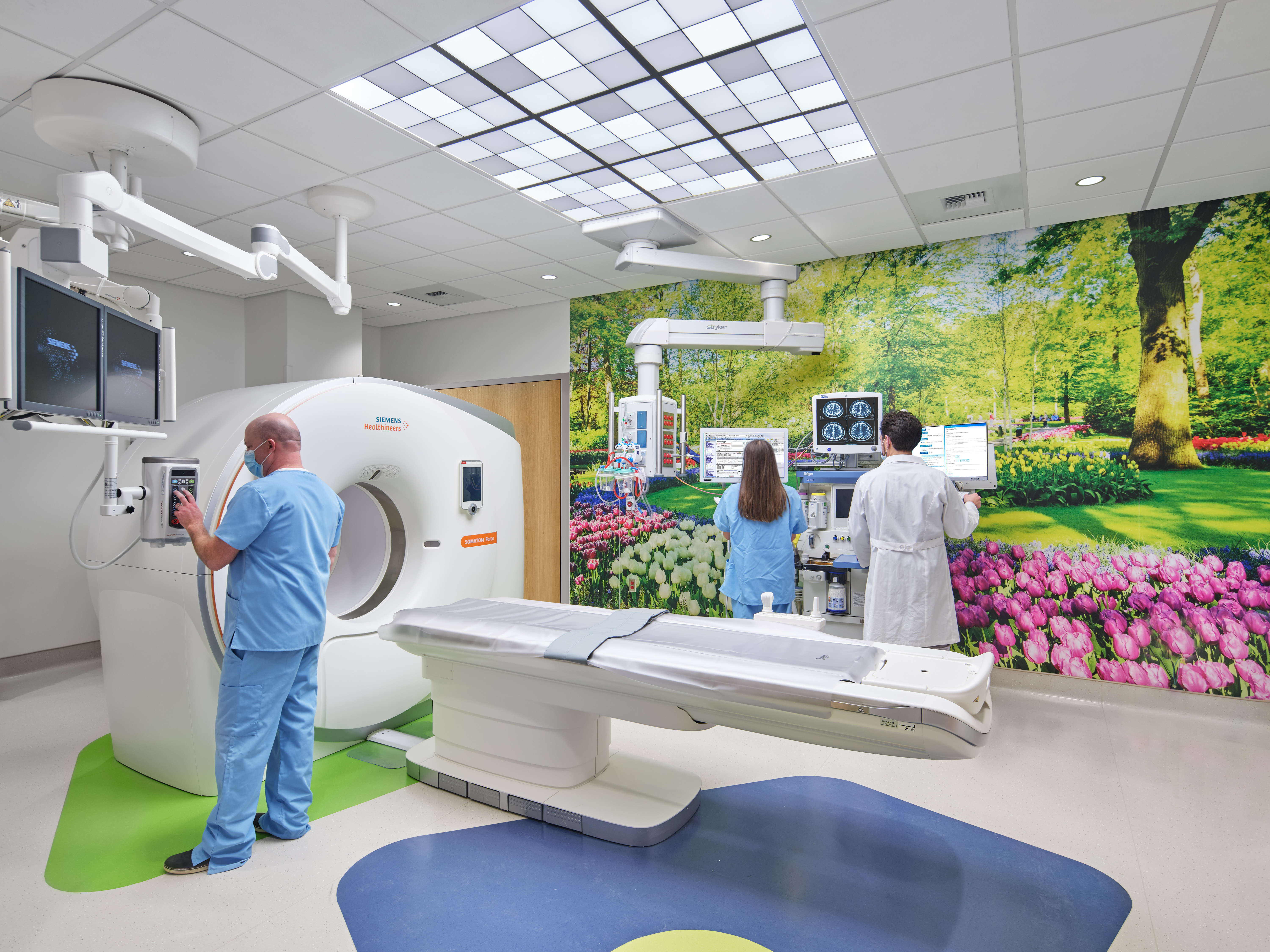 Imaging suite with noraplan environcare & sentica