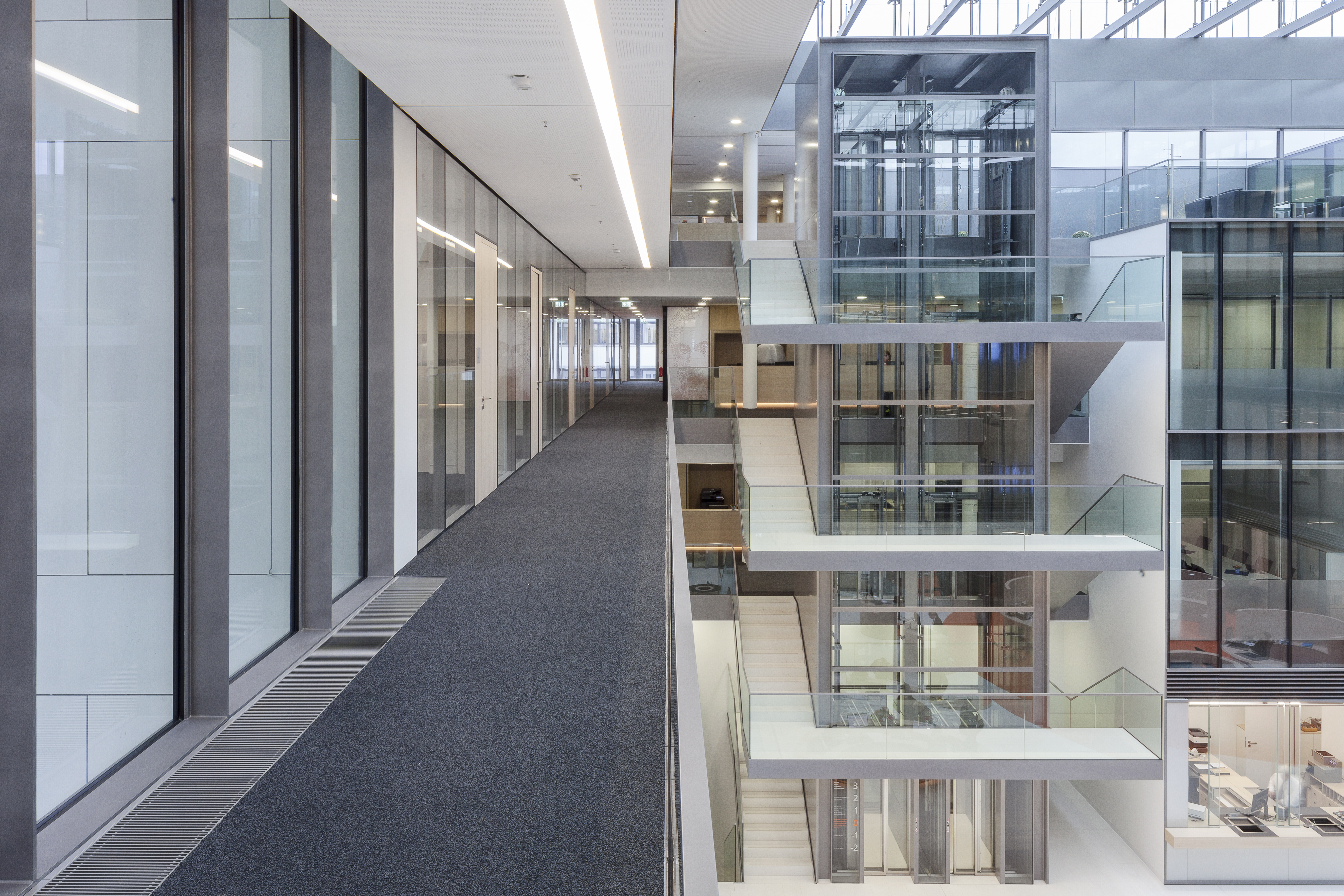 bank's office building with Interface Carpet Touch & Tones 102