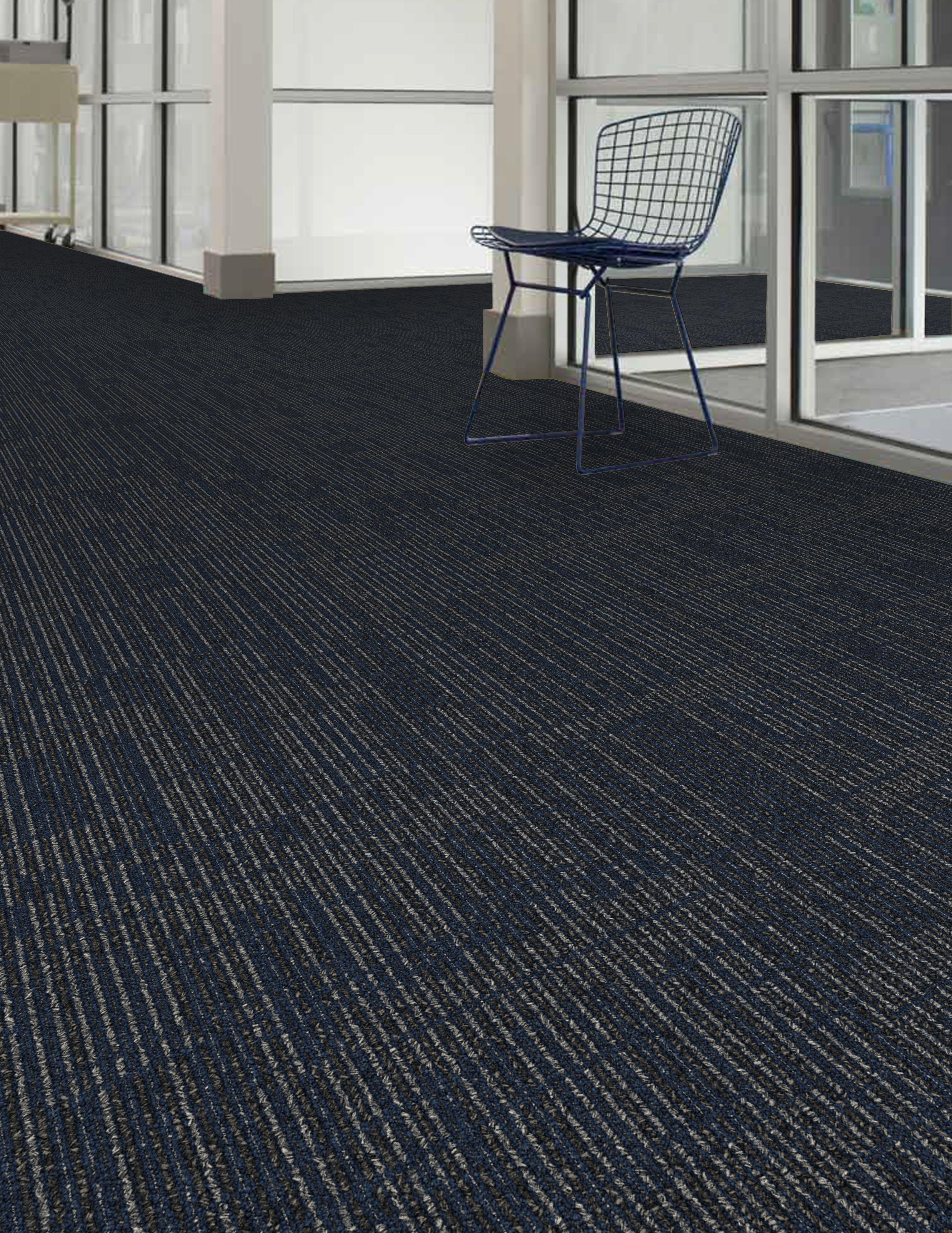 Interface SR899 carpet tile in corridor