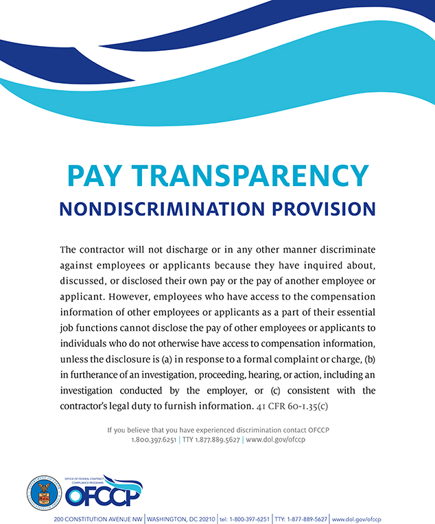 Pay Transparency Nondiscrimination Provision